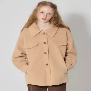 [오조크][패플단독] [오조크(OZOC)] 소프트 보아 오버핏 자켓(택가격 249000원)