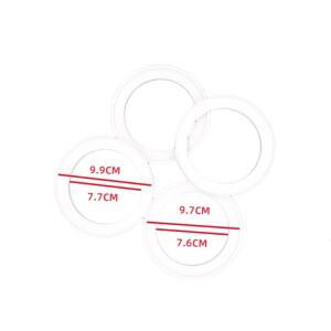 차량호환  오디오 스피커 A-필러 트위터 거치대 개스킷 2 인치  3.5 3.8 플라스틱 1쌍