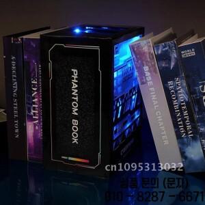 크리 에이 티브 DIY 나무 책 구석 선반 삽입 미니어처 키트 세계 미래 장식 수제 홈 북 엔드 성인용