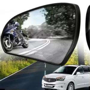 차동차보조미러 코란도투리스모 와이드미러 광곽 사각지대 사이드미러