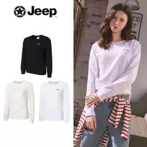 [JEEP]지프 26SS 여성 긴팔 코튼 라운드 티셔츠 3종