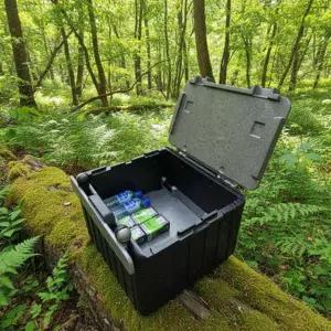 피라미드형 휴대용 낚시용 접이식 아이스박스