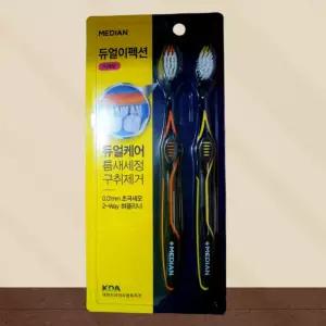 메디안 듀얼이펙션 미세모 칫솔 2개입 3개