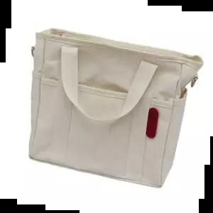 배변봉투구멍가방 강아지 산책가방 아이보리 배변봉투 구멍 수납공간 1P