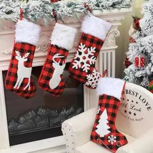 [OPK] 크리스마스 양말 주머니 트리 장식 인테리어 Xmas-S3