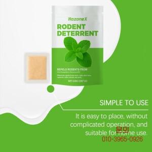 호존엑스 페퍼민트 오일 홈 설치류 퇴치제 식물성 성분 실내용 순한 편리한 가정용