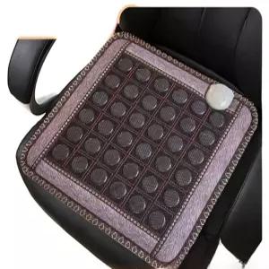 1인용 옥방석 전기 의자 매트 전기장판 게르마늄 방석 온열