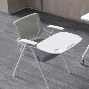 일체형 책상의자 강의실 미니 책걸상 1인용 접이식 학원