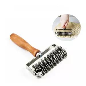 다이아몬드 반죽 롤러 홈베이킹 롤링 제빵용 피자 파이 타르트