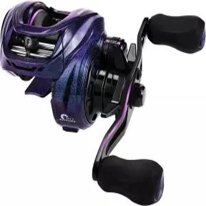 캐스트킹 로얄 레전드 프로 미끼 캐스팅 릴 - 오토매그 듀얼 브레이크 시스템 낚시 아치 저항 제어