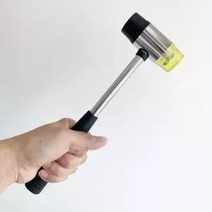 [셀러에이드]내구성 우레탄 충격 망치 작업용 고무 해머