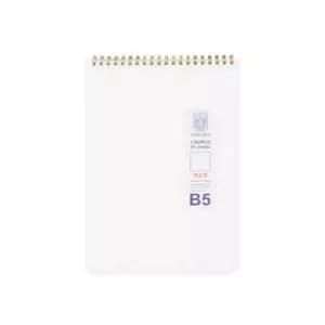 무지 밀크PP B5 80매 상철 스프링 노트 옥스포드