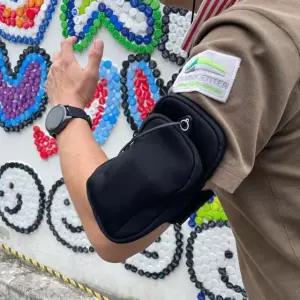 조깅 러닝 스마트폰 암밴드 파우치