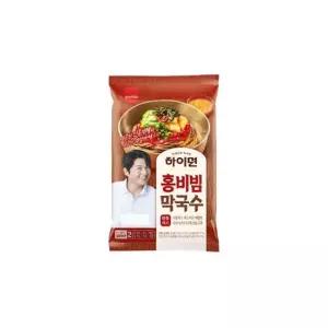 [오티삼립]냉장 2인 하이면 안동식 홍비빔 막국수 422g 10개