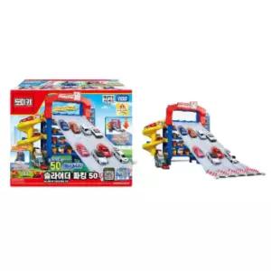 유아 토미카 미니카 슬라이딩 미끄럼틀 주차타워 장난감 도로 남자아이선물 아기