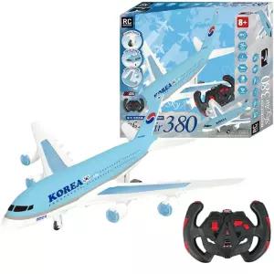리모컨 조종 비행기 안내방송 소리 여객기 RC 장난감 아이 아동 어린이 키즈 완구