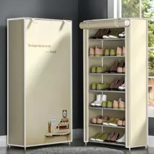 신발 8단 틈새 정리대 조립식 원룸 오픈형 슈즈랙