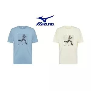 갤러리아 [미즈노]흡한속건이 우수한 러닝 반팔 티셔츠 32YA5B01 2C