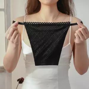 이너 여성용 속이너 노출커버 레이스 탑 가슴가림