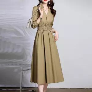 아이알샵 포코노밴딩원피스벨트 캐주얼원피스 롱원피스 엄마옷 여성정장 하객원피스 봄원피스 키작녀원피스