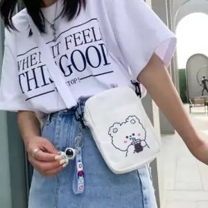 ( )10대 작은 크로스백 데일리 인기 흰색 가방 숄더백