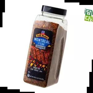 고기소스 맥코믹 몬트리얼 스테이크 시즈닝 822g