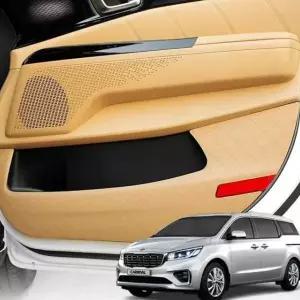 더뉴카니발 가죽 도어커버 스크래치방지 커버