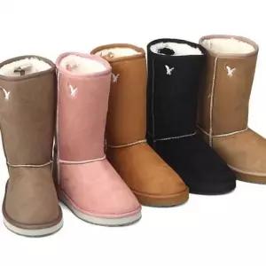 여성 퍼 미들 털부츠 털신발 방한부츠 방한