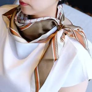 [국내 백화점발송] 헤지스 스카프 실크 울 캐시미어 여성용 남성용 가을 고급