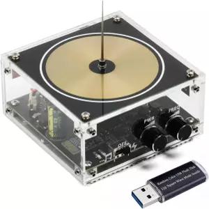 조이테크 블루투스 뮤직 테슬라 코일 아크 플라즈마 스피커 무선 전송 실험 데스크탑 장난감 모델 SSTC