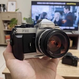 호환 카메라 퀵릴리즈 플레이트 핸드 그립  니콘 FM2 F3MA FE2 FE용 나무 L 브래킷