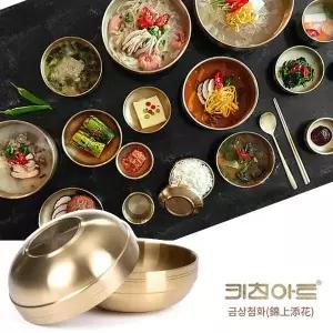 금상첨화 이중구조 티타늄코팅 스텐식기 면기(대) 티타늄코팅면기