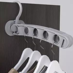 공간 접는 그레이 접이식 행거 절약 옷걸이판 옷걸이 플라스틱 정리 정리대 이걸이 고