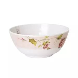 [셀러에이드]니드코 플라워 멜라민 대접 1P 국그릇 라면 식기 그릇 라면대접