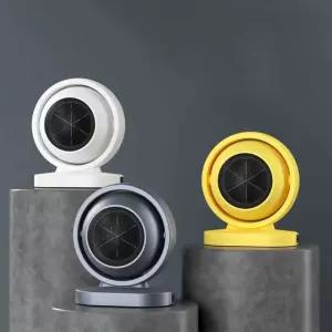 지구본 미니 온풍기 가정용 팬히터 난방기 사무실 저소음