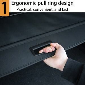 호환 테슬라Model Y Juniper 2025 트렁크 카고 커버 커튼 후면 수화물 캐리어 개폐식 파티션 배플 플레이트