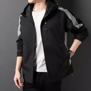 아이언하트 남성 남친 봄 캐주얼 가을 아우터 트렌디 야상 스포티 후드 잠바 야상사파리 점퍼 KKE1