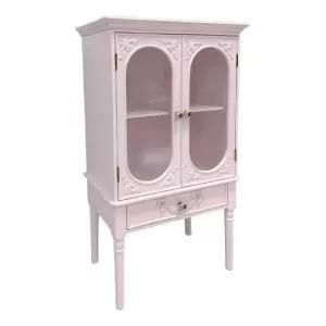 주방엔틱수납장 장식장 원목 키친장 미니찬장 컵보드 진열장 홈카페 홈카페장 찻장 다용도