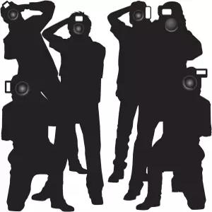 파파라치 인스타 테마 사진 소품 및 배경