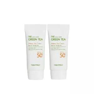 이지하우스 토니모리 더 촉촉 그린티 선크림 50ml x 2개 수분 선케어 더블세트 670440