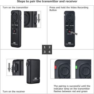 호환 JJC 무선 리모컨  소니 HDR-CX405 CX440 CX455 CX675 CX900 FDR-AX33 AX43 AX100 캠코더 교체 RM-VPR1
