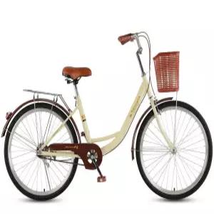 여성용 자전거 26인치 출퇴근 경량 클래식 아줌마 입문용 시티바이크 레트로