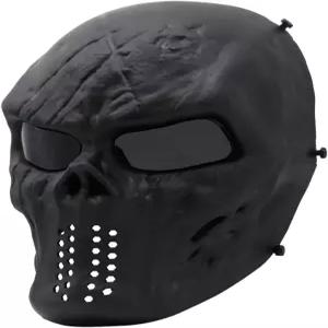 가면극 할로윈 코스프레 영화 소품 및 기타 야외 활동을 위한 푸딩스테이션 풀페이스 에어소프트 마스크