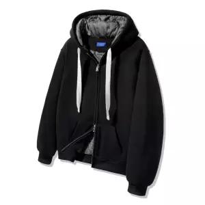 누빔DELUXE 앨빈클로 퀄티드 인사이드 패딩 무지 후드집업 DLX3107 4 COLOR - MULTI 937712