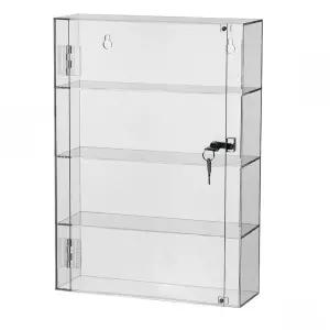 아크릴 진열장 투명 보관함 장식장 케이스 잠금 랙 자동차 피규어 전시함