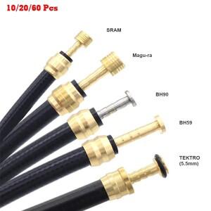10/20/60pcs 자전거 유압 브레이크 올리브  바브 키트  BH90/BH59//Magura 호스 커넥터와 호환 가능
