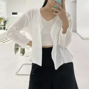 여성 아우터 F 여름 의류 FST-LM-0388 나시 가디건세트