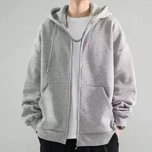 남성 IS-JK48 디자인 2컬러 클래식 베이직 후드집업