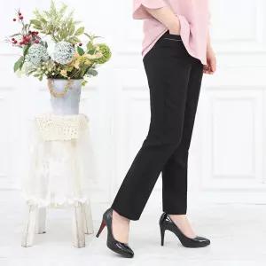 [모슬린]엄마옷 데일리 일자 팬츠 613FGH340 마담중년여성빅사이즈50대60대