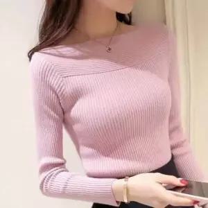 골지 스판 립라인 니트 티셔츠 무지티셔츠 긴팔티셔츠 Bmx8+1bOw